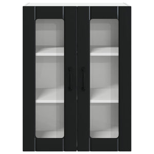 Mobile da cucina-Armadio da cucina Nero 60 x 31 x 80 cm Legno multistrato 531668