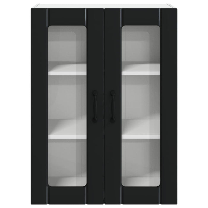 Mobile da cucina-Armadio da cucina Nero 60 x 31 x 80 cm Legno multistrato 531668