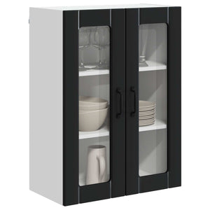 Mobile da cucina-Armadio da cucina Nero 60 x 31 x 80 cm Legno multistrato 531668