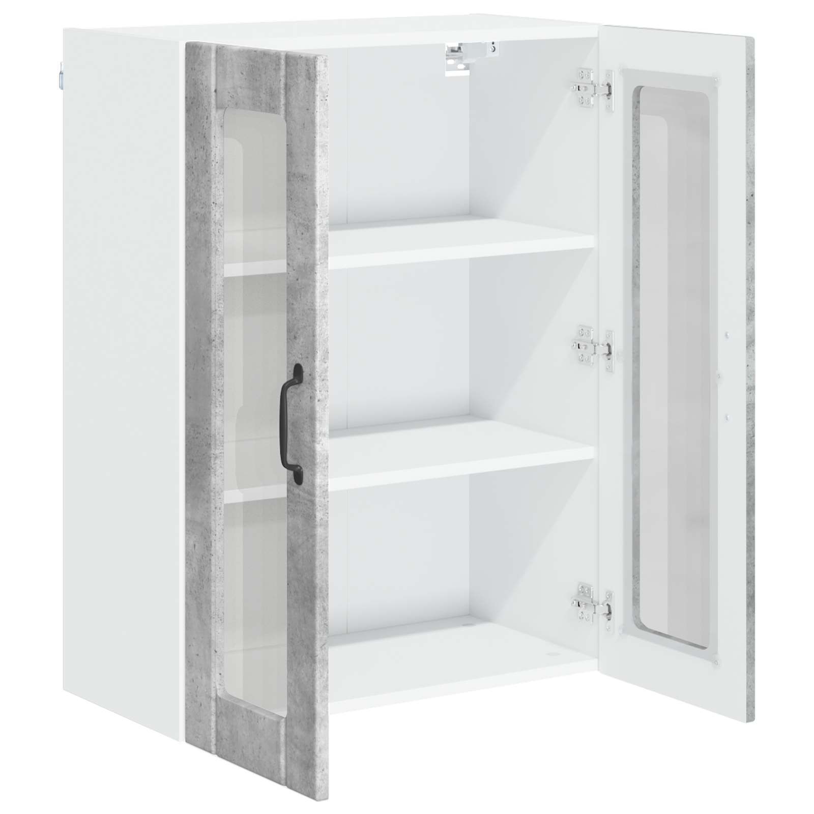 Mobile da cucina-Armadio da cucina Grigio cemento 60 x 31 x 80 cm 433804