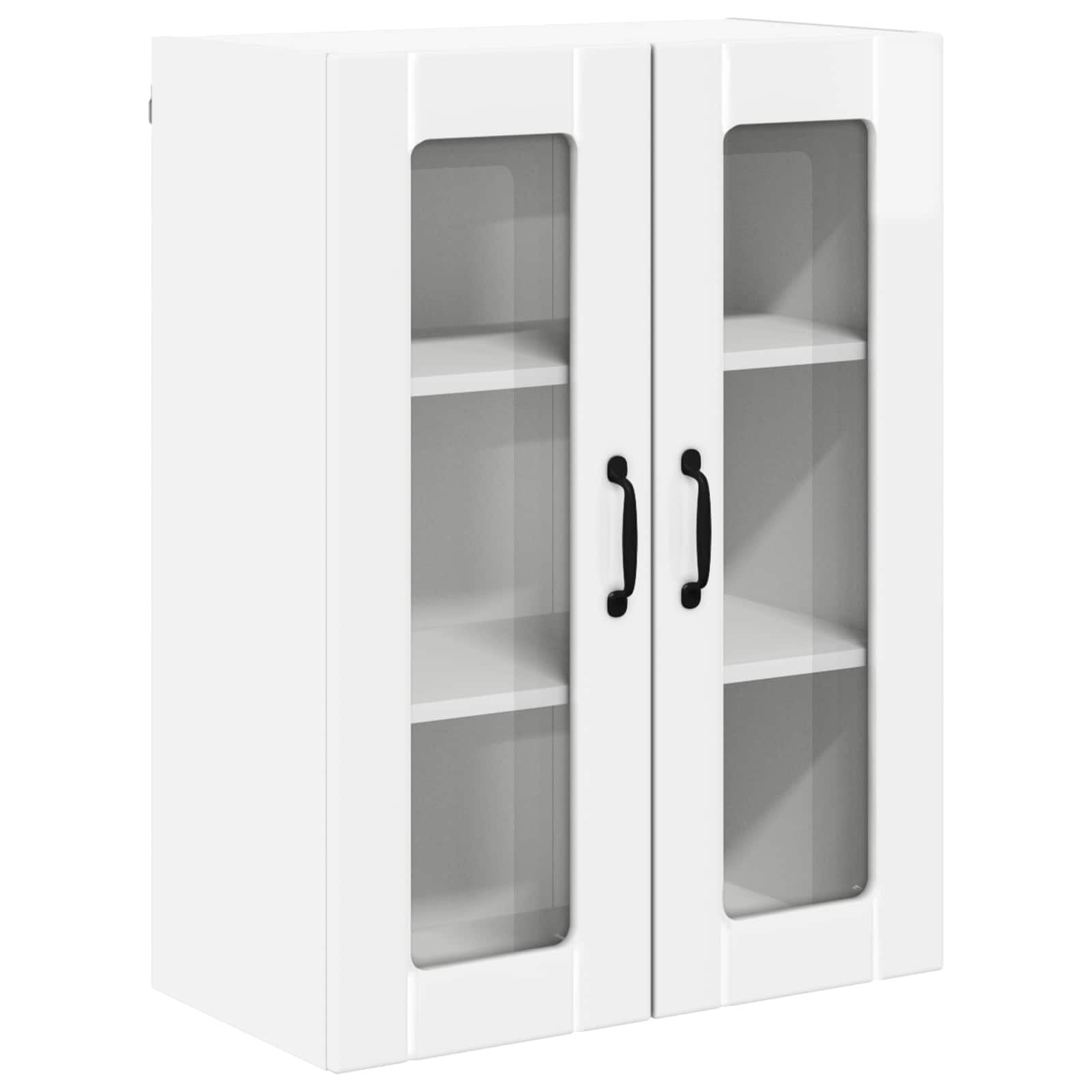 Mobile da cucina-Armadio da cucina Bianco Lucido 60 x 31 x 80 cm 697673