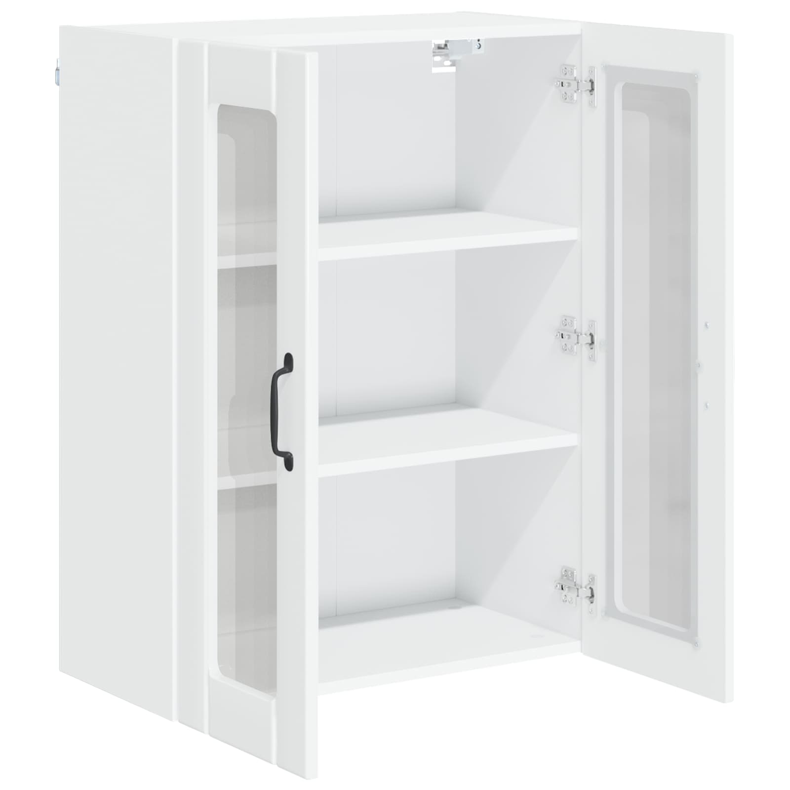 Mobile da cucina-Armadio da cucina Bianco Lucido 60 x 31 x 80 cm 697673