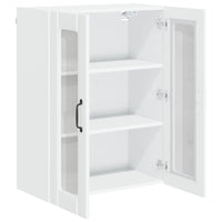 Mobile da cucina-Armadio da cucina Bianco Lucido 60 x 31 x 80 cm 697673