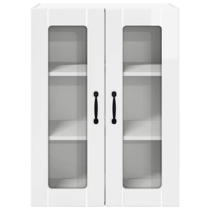 Mobile da cucina-Armadio da cucina Bianco Lucido 60 x 31 x 80 cm 697673