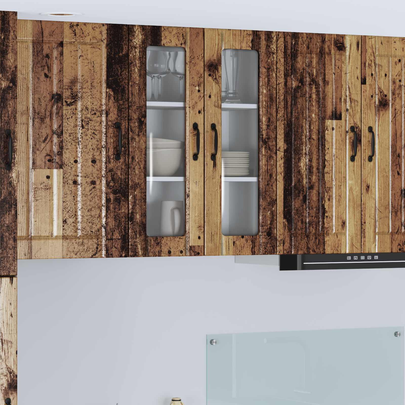 Mobile da cucina-Armadio da cucina Legno vecchio 60 x 31 x 80 cm 565725