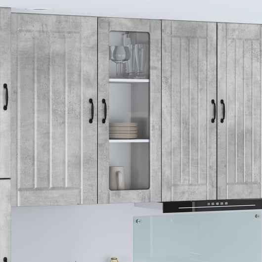 Mobile da cucina-Armadio da cucina Grigio cemento 40 x 31 x 100 cm 289568