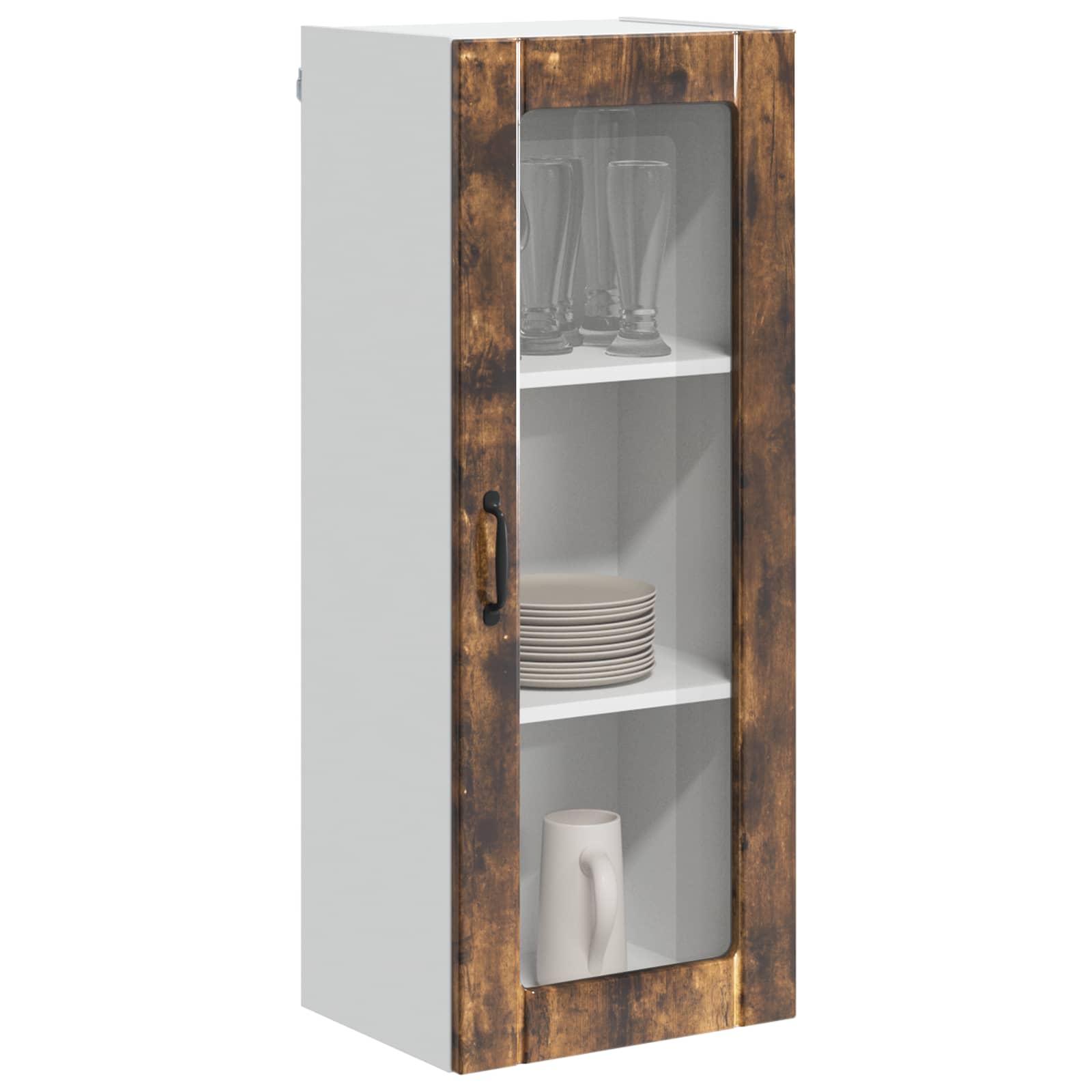 Mobile da cucina-Armadio da cucina Rovere fum¨¦ 40 x 31 x 100 cm Legno multistrato 967572