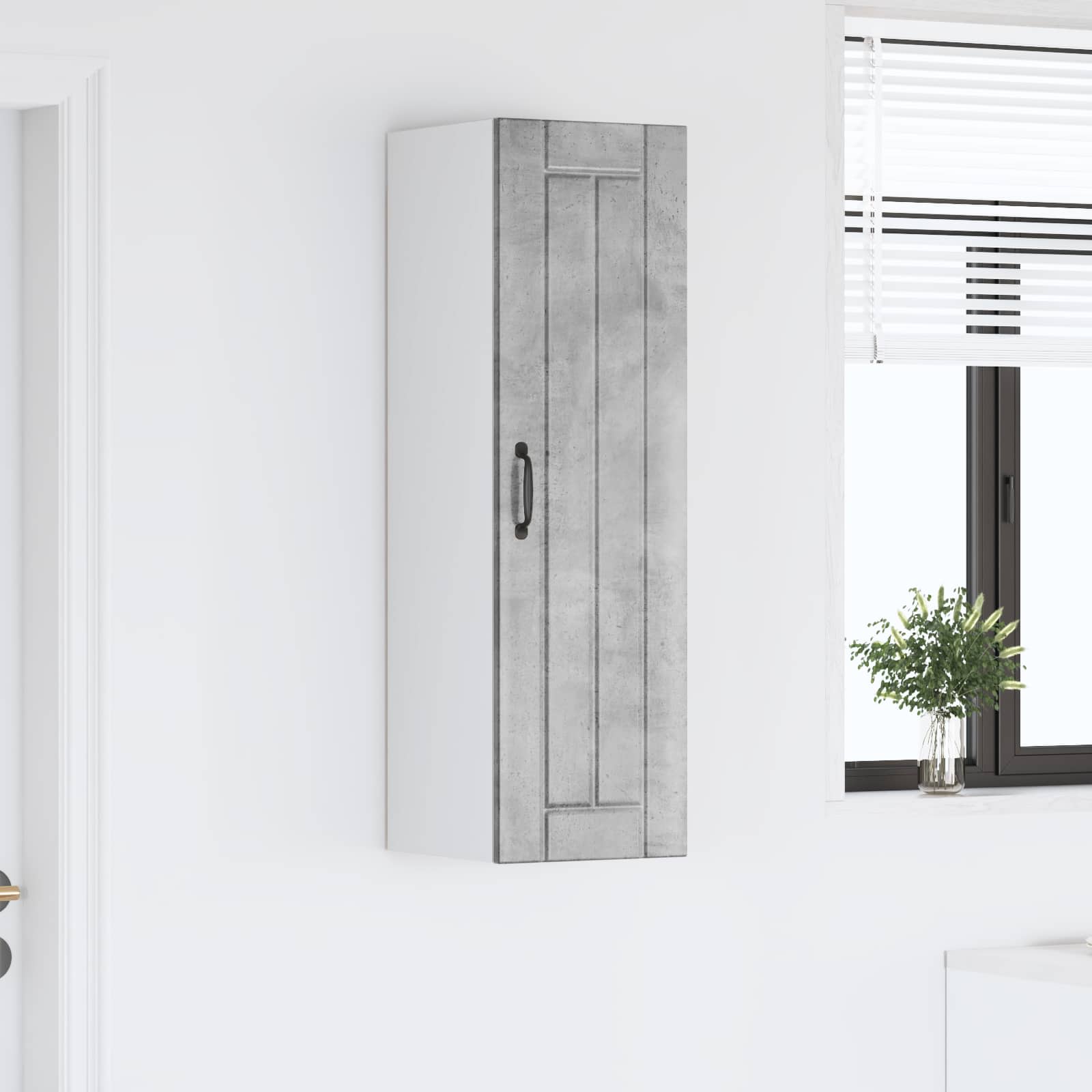 Mobile da cucina Grigio cemento 30 x 31 x 100 cm 885108