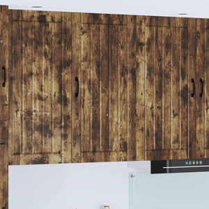 Mobile da cucina-Armadio da cucina Rovere fum¨¦ 50 x 31 x 100 cm Legno multistrato 256737