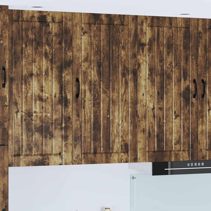 Mobile da cucina-Armadio da cucina Rovere fum¨¦ 50 x 31 x 100 cm Legno multistrato 256737