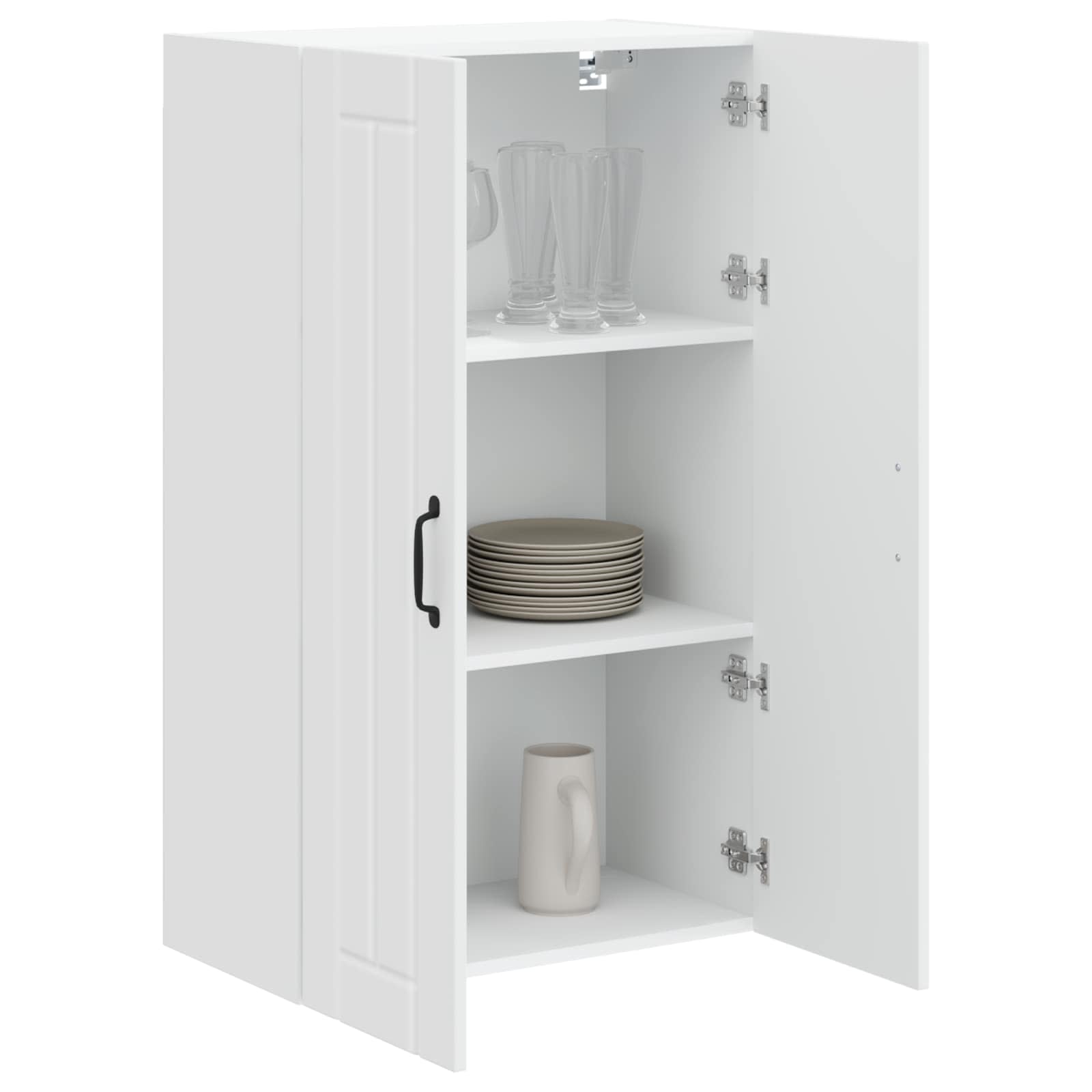 Mobile da cucina-Armadio da cucina Bianco 60 x 31 x 100 cm Legno multistrato 621925