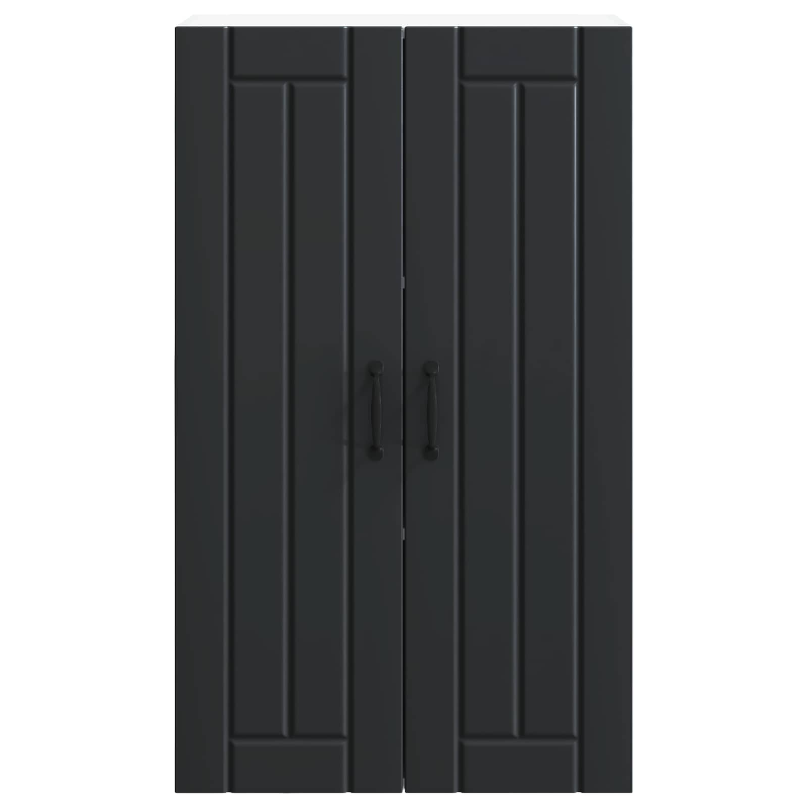 Mobile da cucina-Armadio da cucina Nero 60 x 31 x 100 cm Legno multistrato 154806