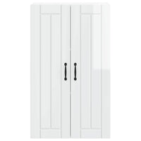 Mobile da cucina-Armadio da cucina Bianco Lucido 60 x 31 x 100 cm