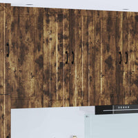 Mobile da cucina-Armadio da cucina Rovere fum¨¦ 60 x 31 x 100 cm Legno multistrato 627728