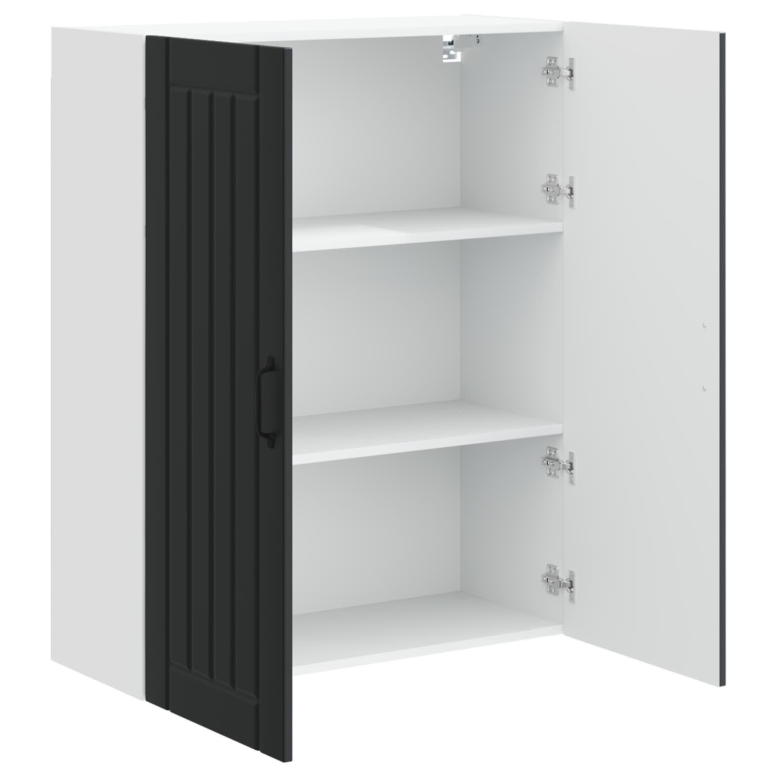 Mobile da cucina-Armadio da cucina Nero 80 x 31 x 100 cm Legno multistrato 177751