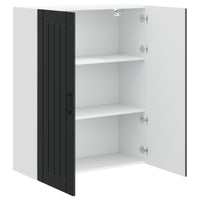 Mobile da cucina-Armadio da cucina Nero 80 x 31 x 100 cm Legno multistrato 177751