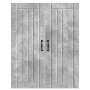 Mobile da cucina-Armadio da cucina Grigio cemento 80 x 31 x 100 cm 189406