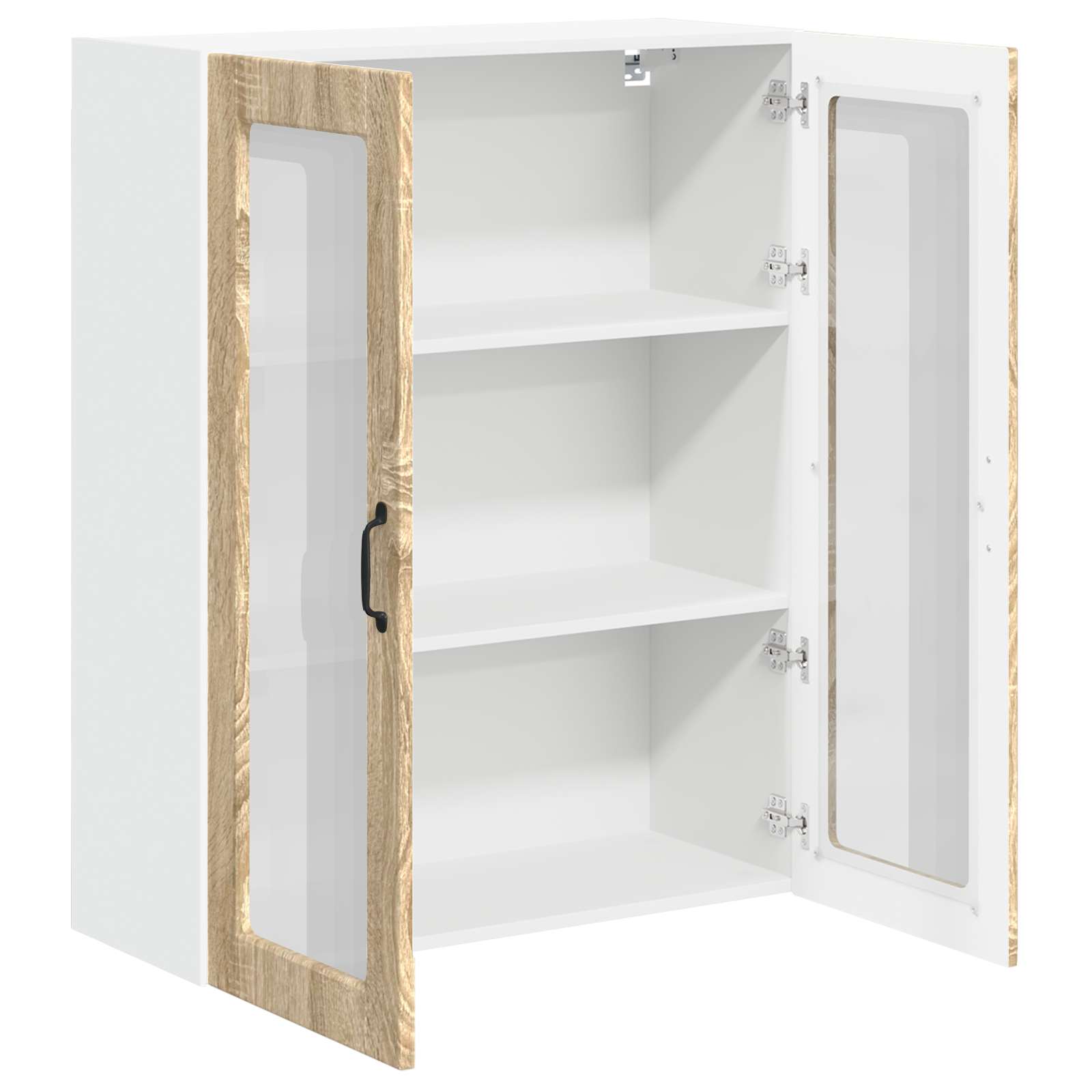 Pensile cucina-Mobile Cucina da Parete Rovere Sonoma 80 x 31 x 100 cm Legno multistrato 396776