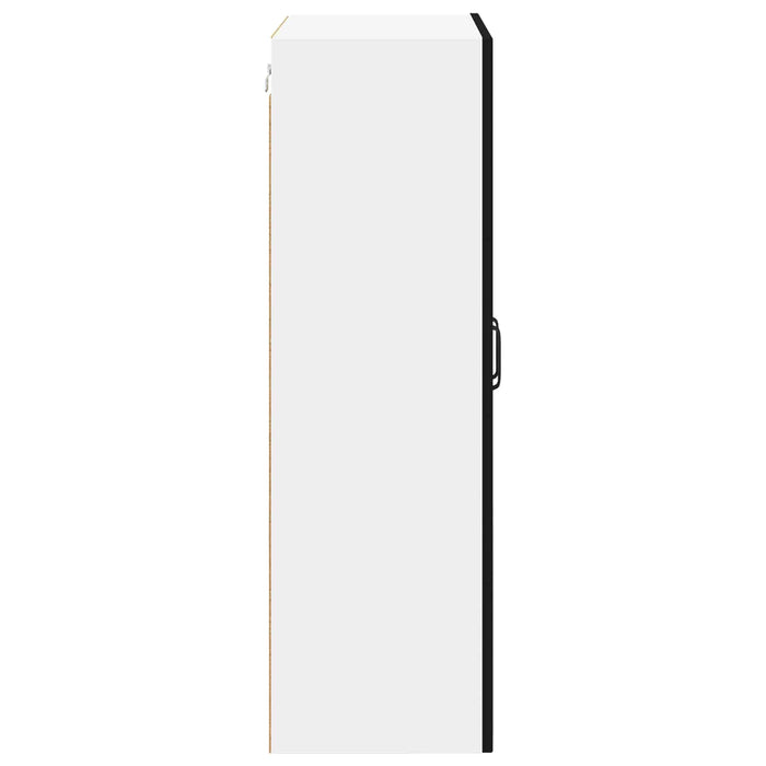 Pensile cucina-Mobile Cucina da Parete Nero 60 x 31 x 100 cm Legno multistrato