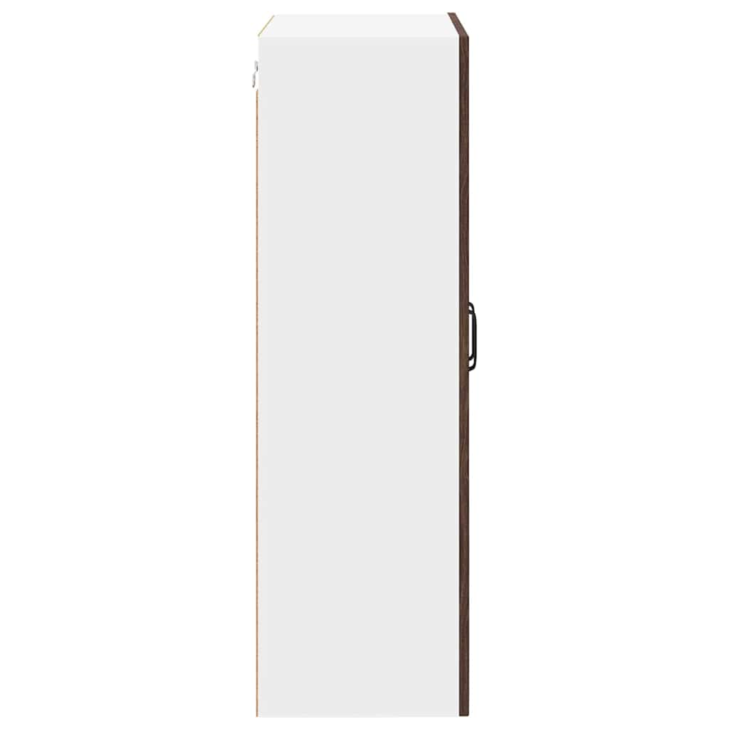 Pensile cucina con porta-Mobile Cucina da Parete Rovere Marrone 60 x 31 x 100 cm