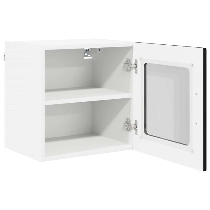 Mobile da cucina 2 pz-Set di 2 Armadio da cucina Nero 40 x 31 x 40 cm Legno multistrato 484086