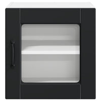 Mobile da cucina 2 pz-Set di 2 Armadio da cucina Nero 40 x 31 x 40 cm Legno multistrato 484086