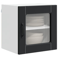 Mobile da cucina 2 pz-Set di 2 Armadio da cucina Nero 40 x 31 x 40 cm Legno multistrato 484086