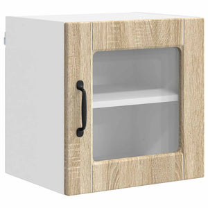 Mobile da cucina con porta 2 pz-Set di 2 Armadio da cucina Rovere Sonoma 40 x 31 x 40 cm 151323