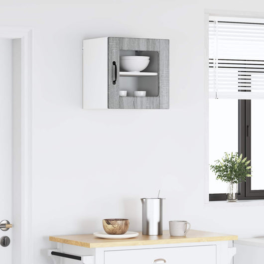 Mobile da cucina con lo scaffale-Armadio da cucina Grigio Sonoma 40 x 31 x 40 cm 778483