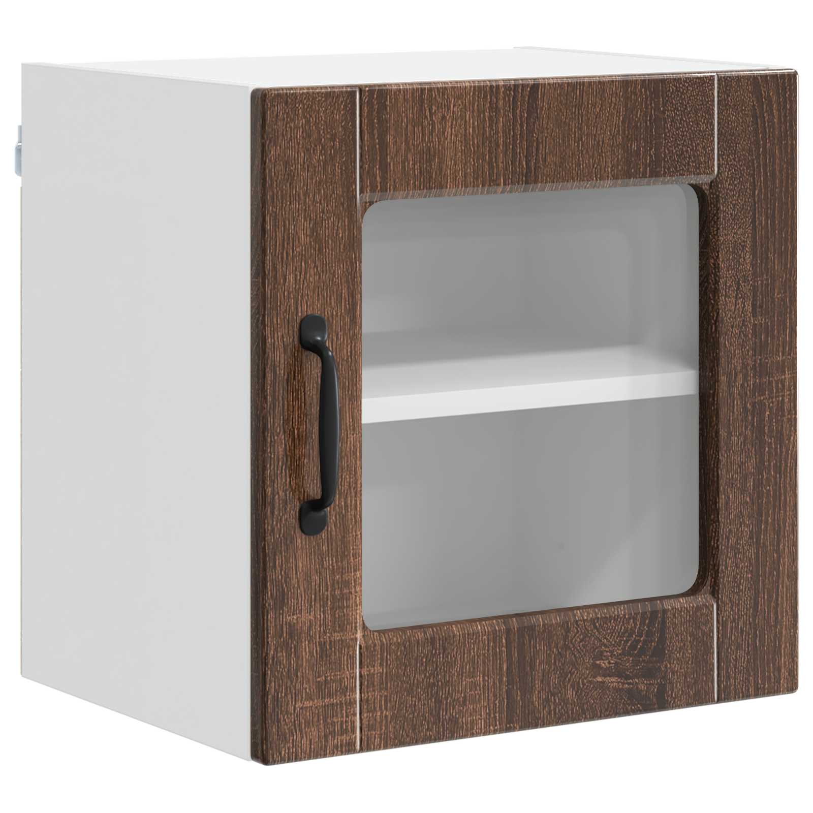 Mobile da cucina con porta 2 pz-Set di 2 Armadio da cucina Rovere Marrone 40 x 31 x 40 cm 223746