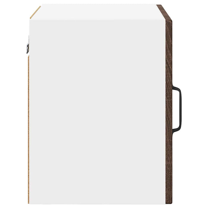 Mobile da cucina con porta 2 pz-Set di 2 Armadio da cucina Rovere Marrone 40 x 31 x 40 cm 223746