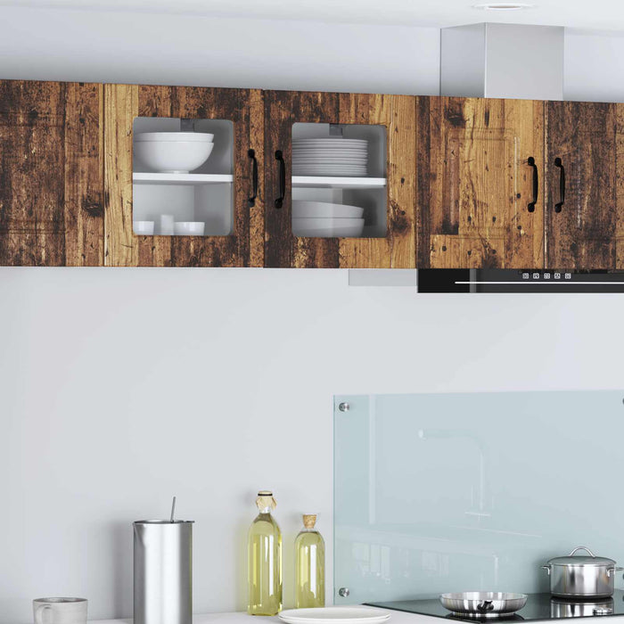 Mobile da cucina con lo scaffale-Armadio da cucina Legno vecchio 40 x 31 x 40 cm 799242