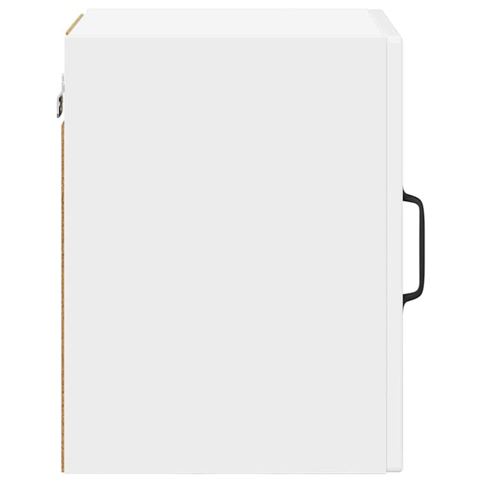 Mobile da cucina con porta 2 pz-Set di 2 Armadio da cucina Bianco Lucido 30 x 31 x 40 cm