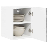 Mobile da cucina con porta 2 pz-Set di 2 Armadio da cucina Grigio Sonoma 30 x 31 x 40 cm