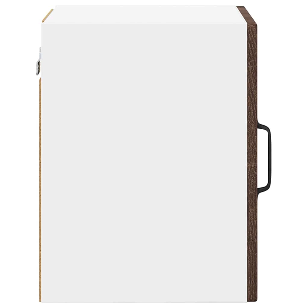 Mobile da cucina con porta 2 pz-Set di 2 Armadio da cucina Rovere Marrone 30 x 31 x 40 cm