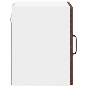 Mobile da cucina con porta 2 pz-Set di 2 Armadio da cucina Rovere Marrone 30 x 31 x 40 cm