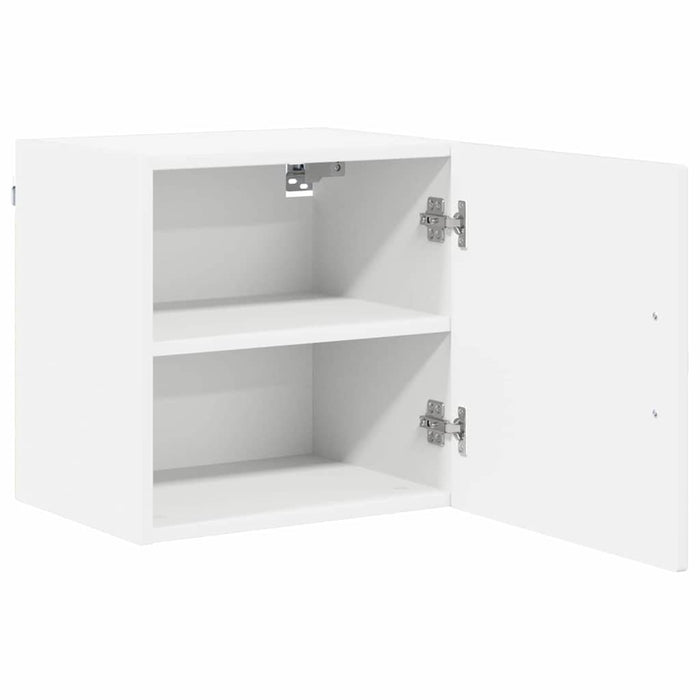Mobile da cucina con porta 2 pz-Set di 2 Armadio da cucina Bianco Lucido 40 x 31 x 40 cm 121951