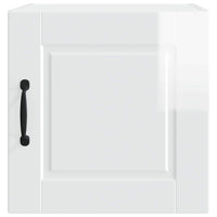 Mobile da cucina con porta 2 pz-Set di 2 Armadio da cucina Bianco Lucido 40 x 31 x 40 cm 121951