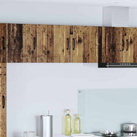 Mobile da cucina con porta 2 pz-Set di 2 Armadio da cucina Legno vecchio 40 x 31 x 40 cm 222896