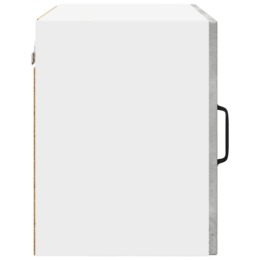 Mobile da cucina con lo scaffale-Armadio da cucina Grigio cemento 50 x 31 x 40 cm 371253