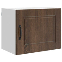 Mobile da cucina con porta 2 pz-Set di 2 Armadio da cucina Rovere Marrone 50 x 31 x 40 cm