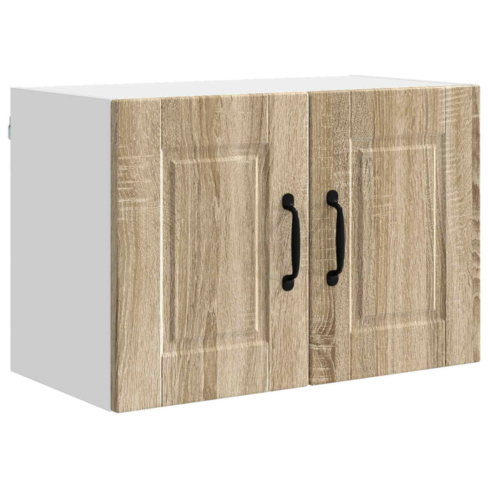 Mobile da cucina con porta 2 pz-Set di 2 Armadio da cucina Rovere Sonoma 60 x 31 x 40 cm 832934