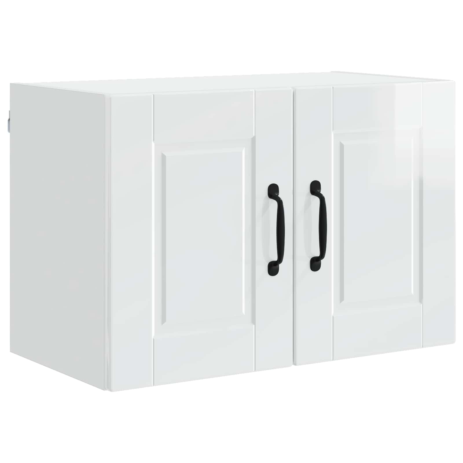 Mobile da cucina con porta 2 pz-Set di 2 Armadio da cucina Bianco Lucido 60 x 31 x 40 cm 889861