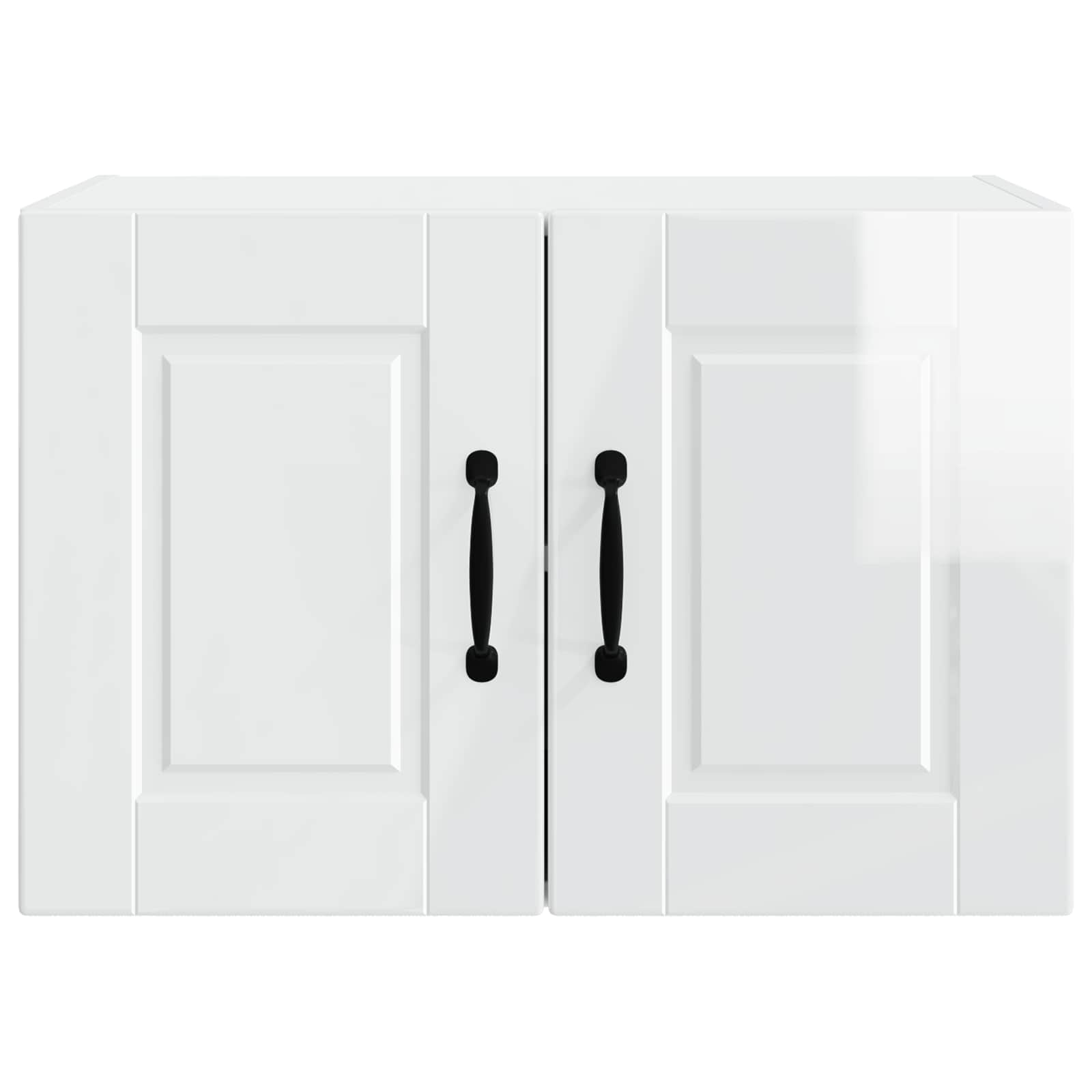Mobile da cucina con porta 2 pz-Set di 2 Armadio da cucina Bianco Lucido 60 x 31 x 40 cm 889861