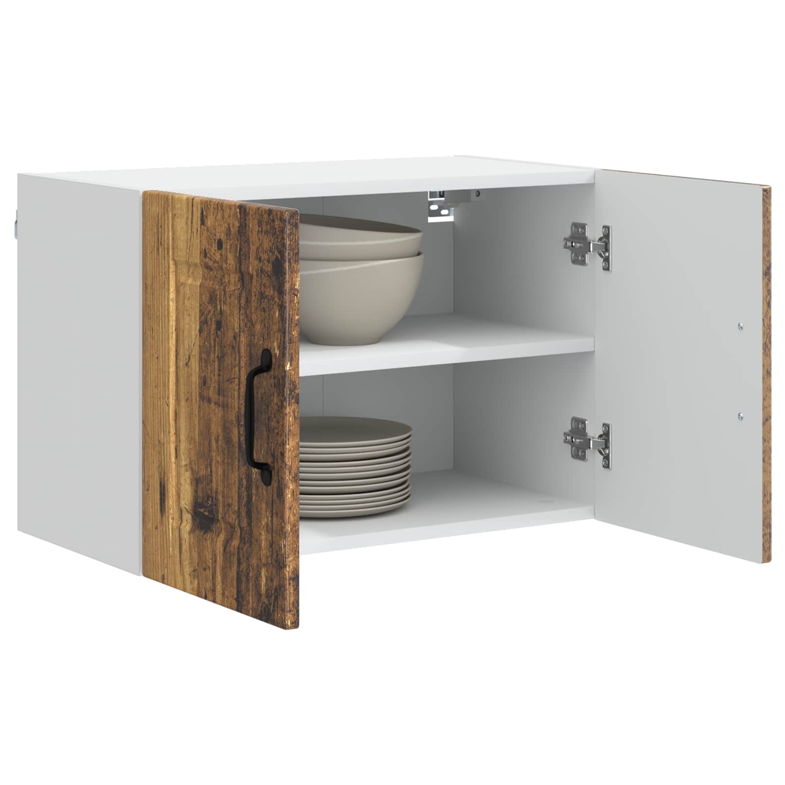Mobile da cucina con lo scaffale-Armadio da cucina Legno vecchio 60 x 31 x 40 cm 953126