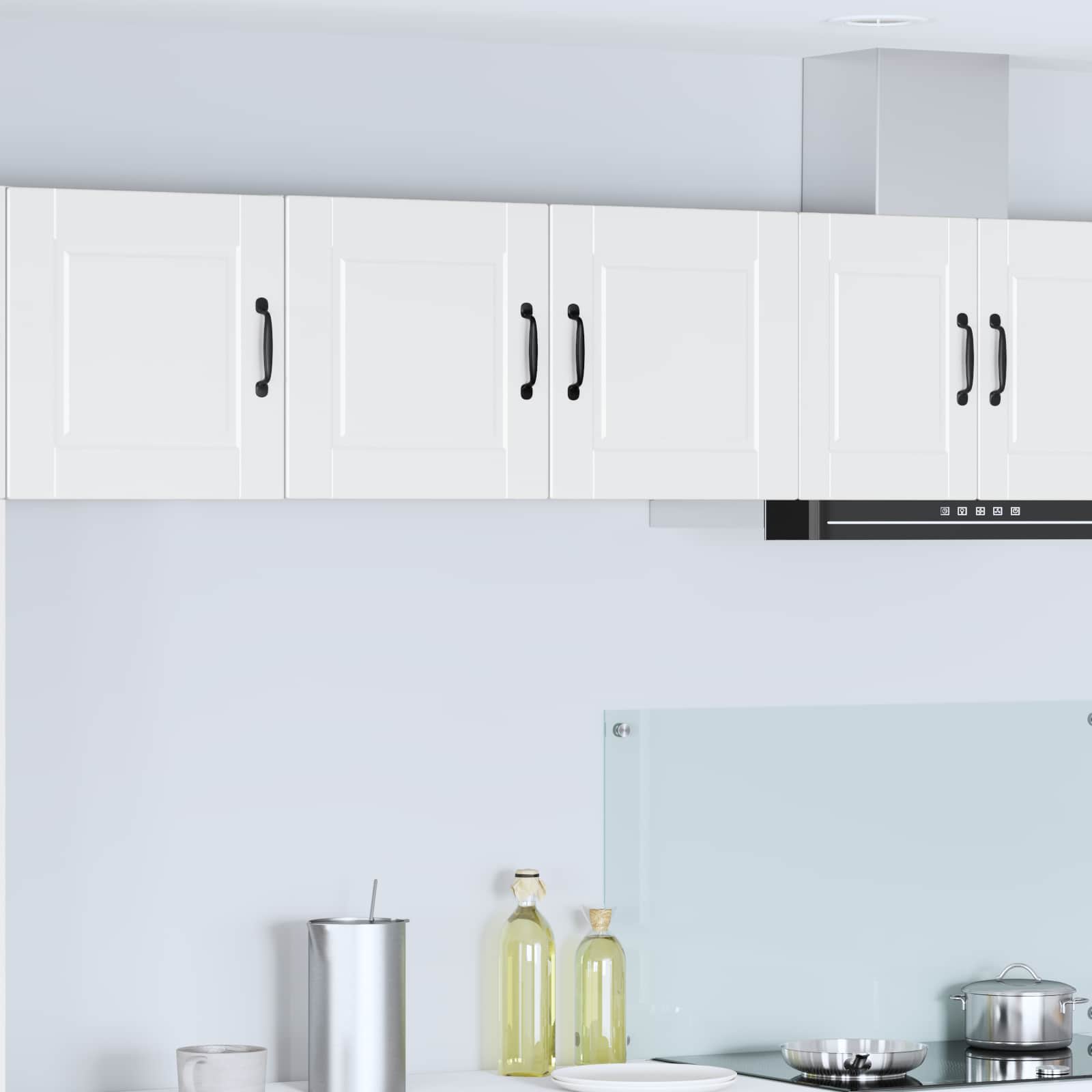 Mobile da cucina-Armadio da cucina Bianco 80 x 31 x 40 cm Legno multistrato 455196