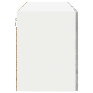 Mobile da cucina con lo scaffale Grigio cemento 80 x 31 x 40 cm 885288