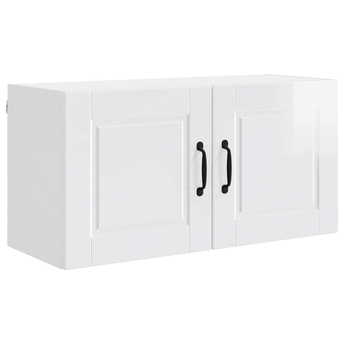 Mobile da cucina con lo scaffale-Armadio da cucina Bianco Lucido 80 x 31 x 40 cm 106450