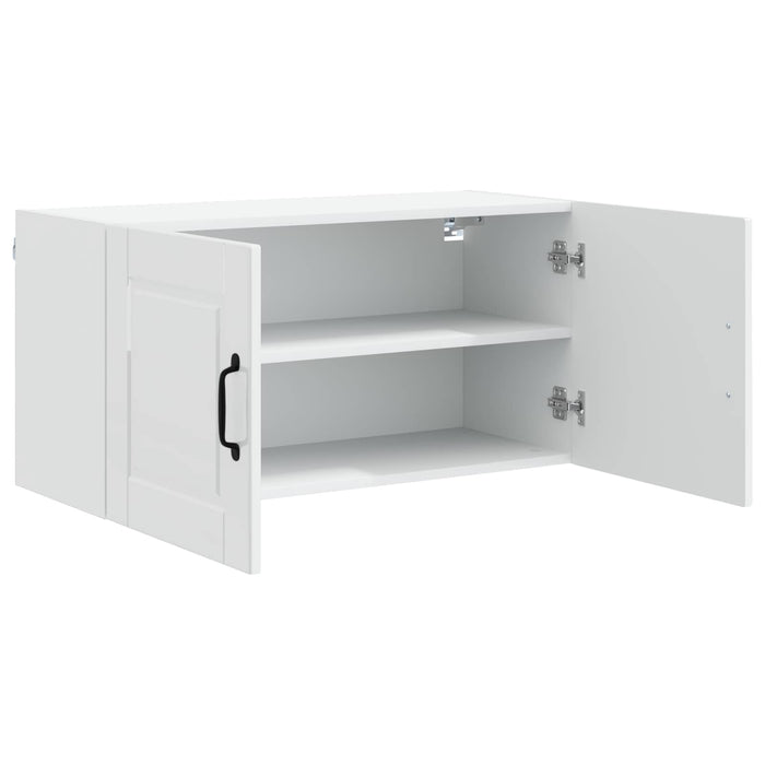 Mobile da cucina con lo scaffale-Armadio da cucina Bianco Lucido 80 x 31 x 40 cm 106450