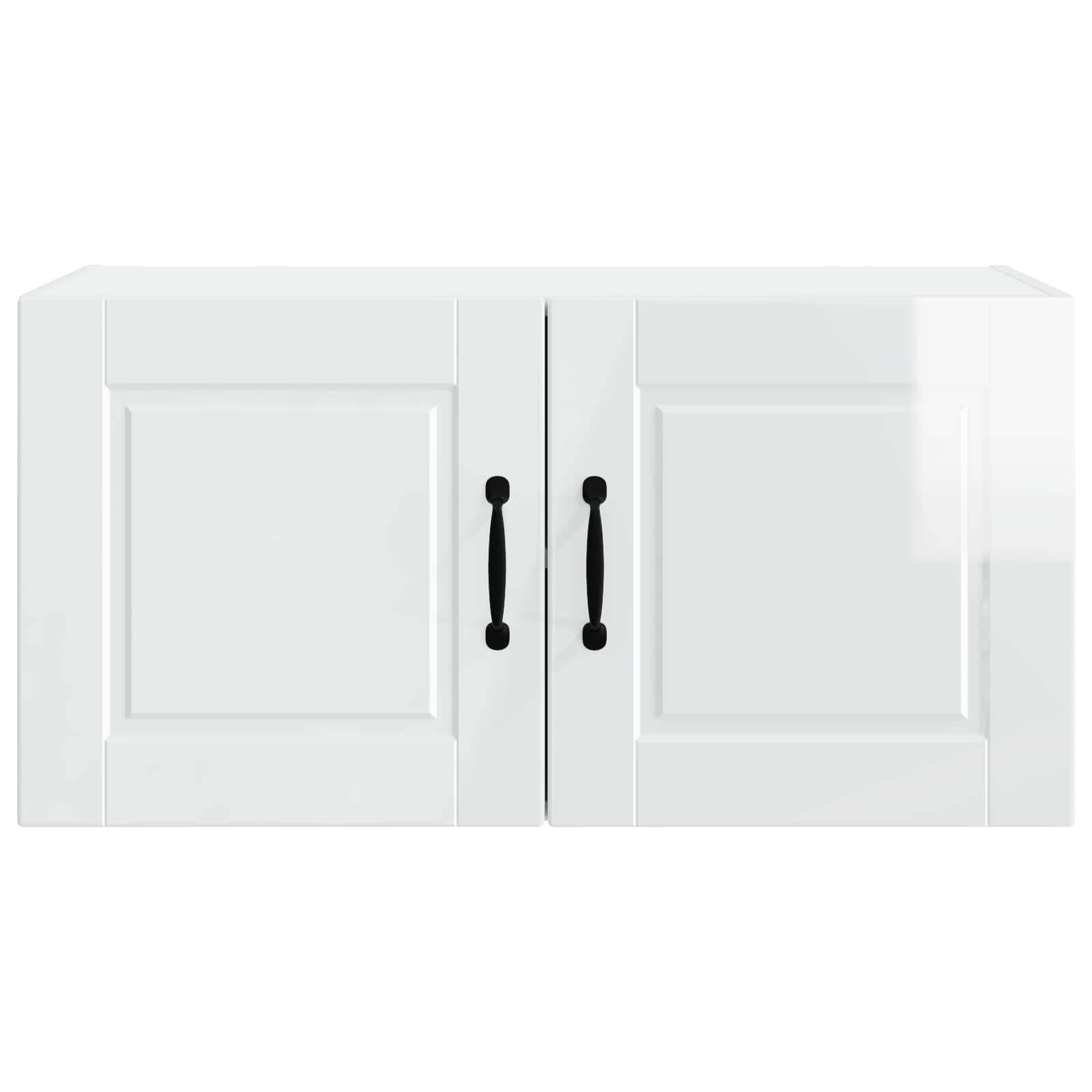 Mobile da cucina con lo scaffale-Armadio da cucina Bianco Lucido 80 x 31 x 40 cm 106450